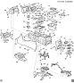 Diagram for 2006 Chevrolet Suburban Center Console