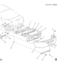 Diagram for 2008 Pontiac G5 Rear Bumper