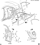Diagram for 2008 Pontiac G6 Rear Door