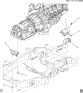 Diagram for 2008 Chevrolet Silverado Engine & Trans Mounting