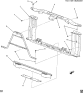 Diagram for 2007 GMC Sierra Radiator Support