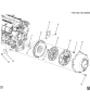 Diagram for 2008 Chevrolet Corvette Clutch & Flywheel