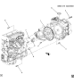 Diagram for 2007 Pontiac G6 Engine Mounting