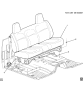 Diagram for 2009 Chevrolet Silverado Front Seat Components