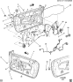 Diagram for 2008 Pontiac G6 Door & Components