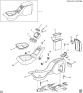 Diagram for 2002 GMC Sonoma Center Console