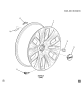 Diagram for 2020 GMC Sierra Wheels