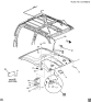 Diagram for 2006 GMC Sierra Interior Trim - Cab