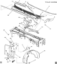 Diagram for 2006 GMC Sierra Wiper & Washer Components
