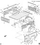 Diagram for 2006 GMC Sierra Pick Up Box Components