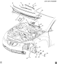 Diagram for 2007 Pontiac G6 Wiper & Washer Components