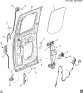 Diagram for 2007 GMC Sierra Rear Door