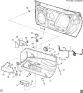 Diagram for 2008 Chevrolet Corvette Interior Trim - Door