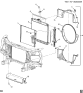 Diagram for 2007 Chevrolet Colorado Radiator & Components