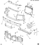Diagram for 2007 Chevrolet Trailblazer Radiator Support