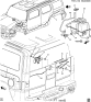Diagram for 2008 Hummer H3 Windshield - Wiper & Washer Components