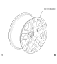 Diagram for 2020 GMC Sierra Wheels