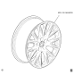 Diagram for 2020 Cadillac XT4 Wheels