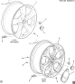 Diagram for 2014 Chevrolet Volt Wheels