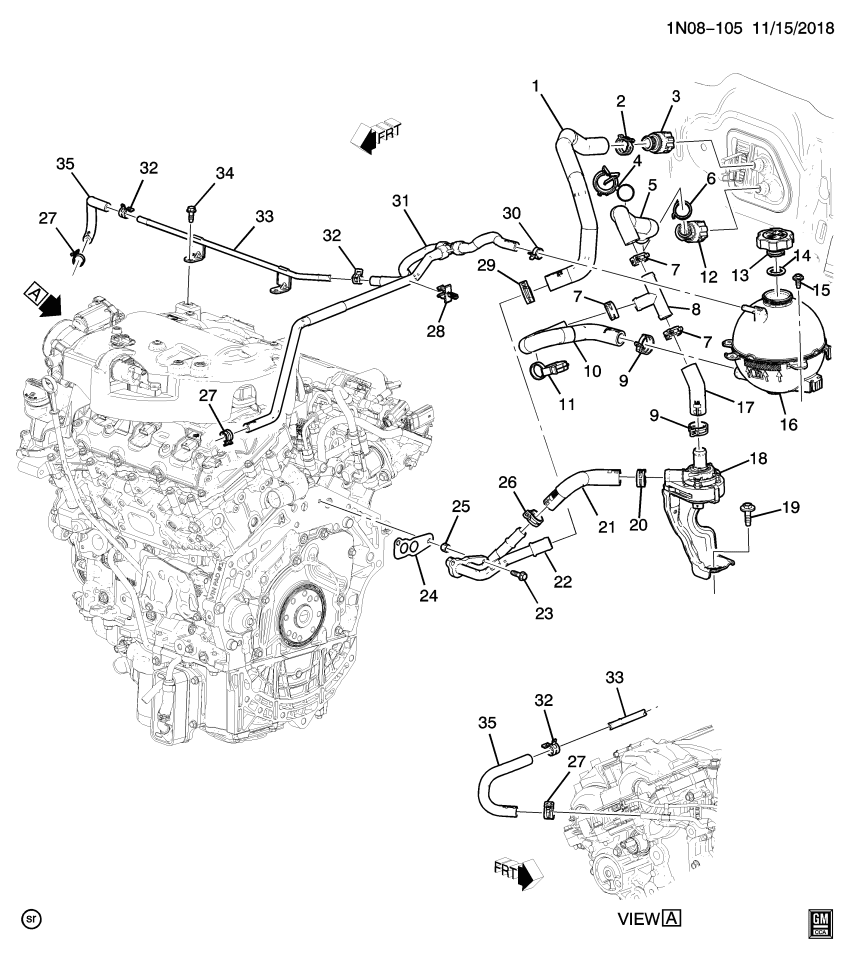 GM 13546429 PUMP ASM-AUX WAT