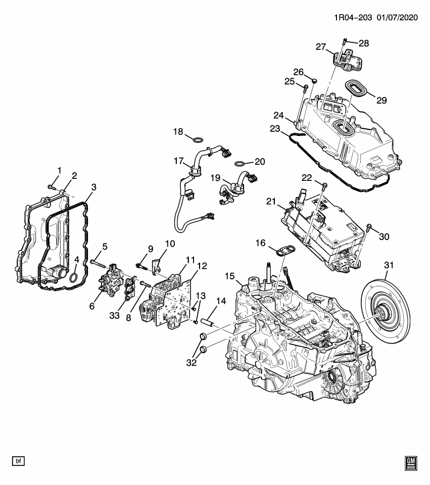 GM 24290323 Flange-Input Drive