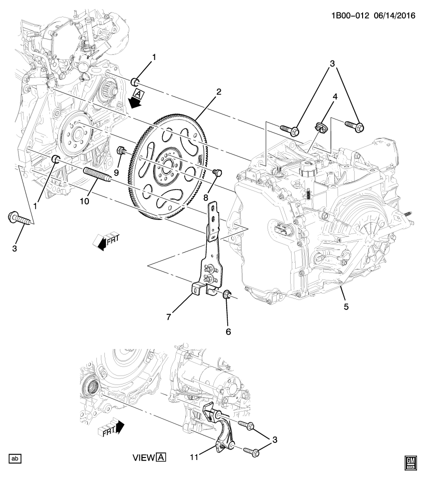 GM 12638610 Drive Plate