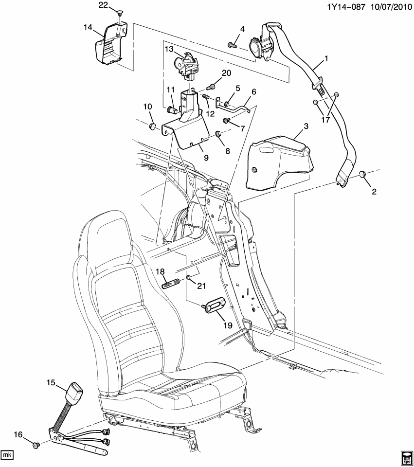 GM 11569884 Rivet-Stud