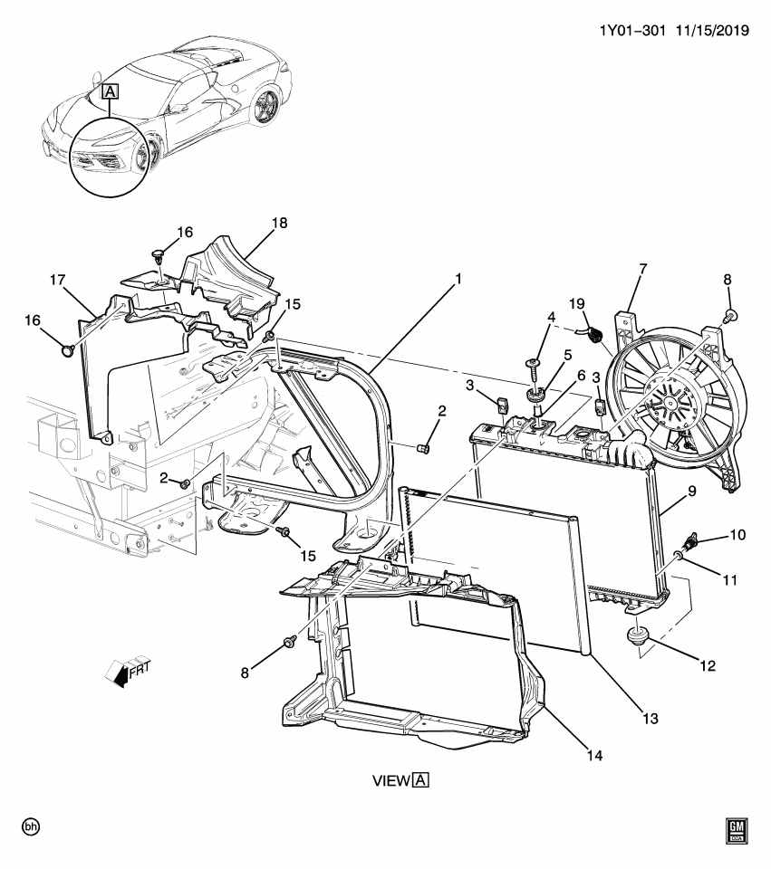GM 84215645 SLEEVE-RAD (RPR)