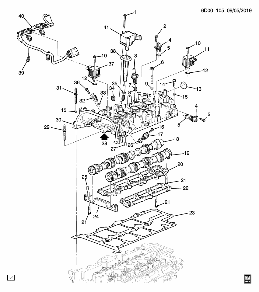 GM 11548124 BOLT, PARK PAWL ACTR GDE