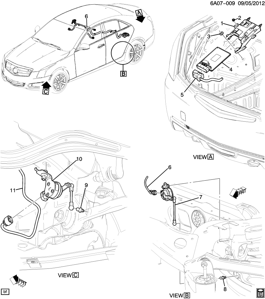 GM 84032208 Harness Asm-Suspension Actuator Wiring
