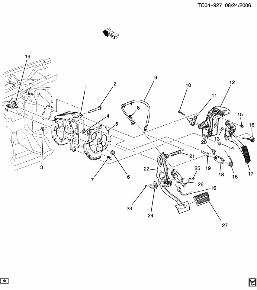 GM 15824013 Actuator Kit-Throttle