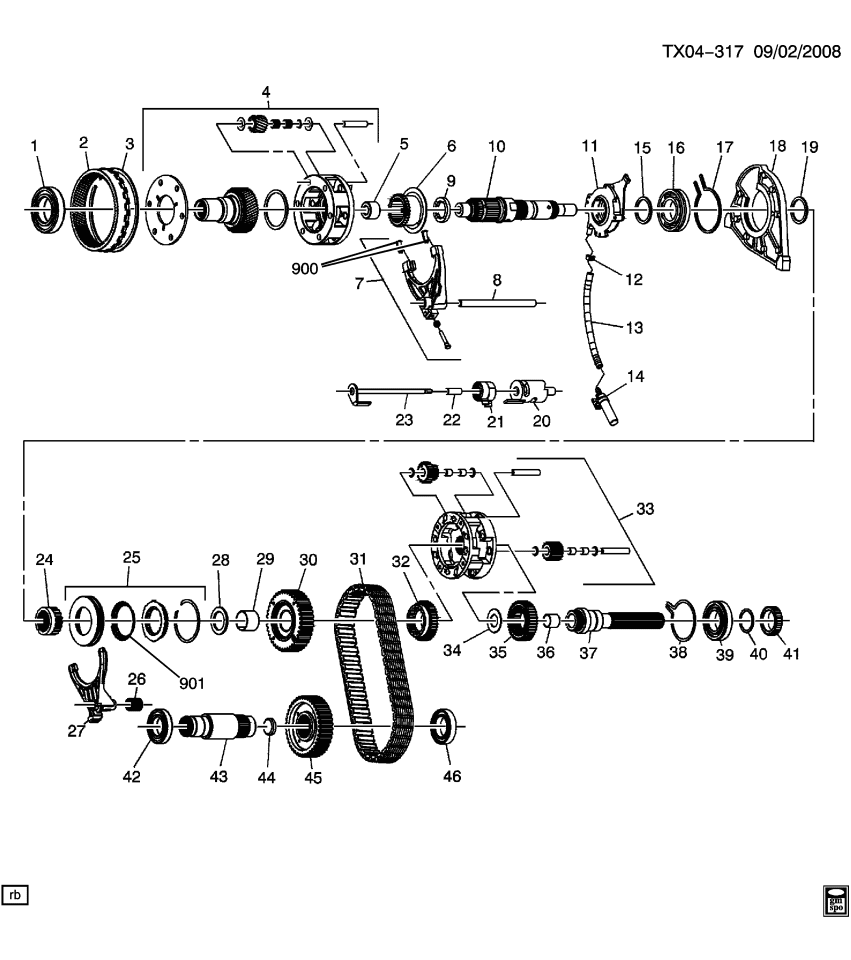 GM 19167390 Hose, Transfer Case Oil Pump Suction