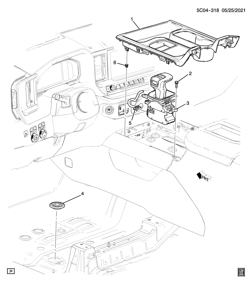 GM 87842756 CONTROL ASM-A/TRNS ELEK