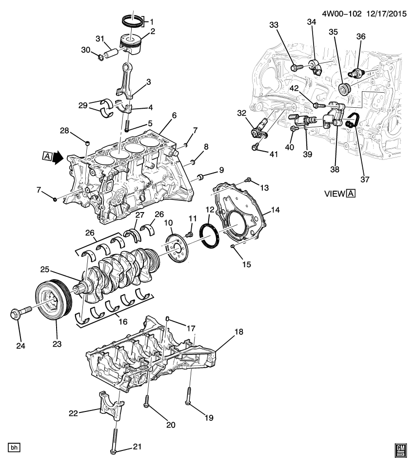 GM 55589381 Crankshaft Sensor
