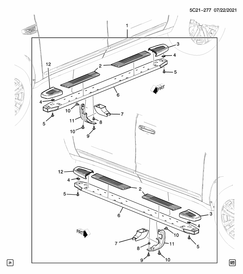 GM 84132868 ATTACHMENT PKG-ASST STEP