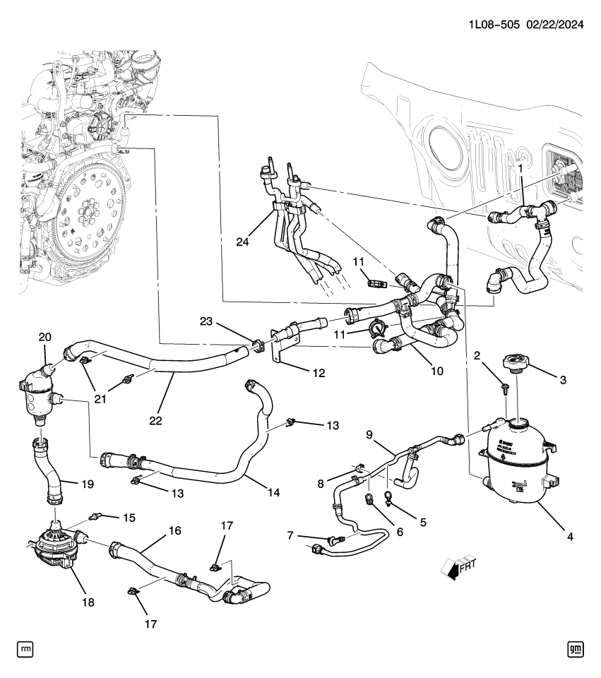 GM 11547895 CLAMP-HOSE
