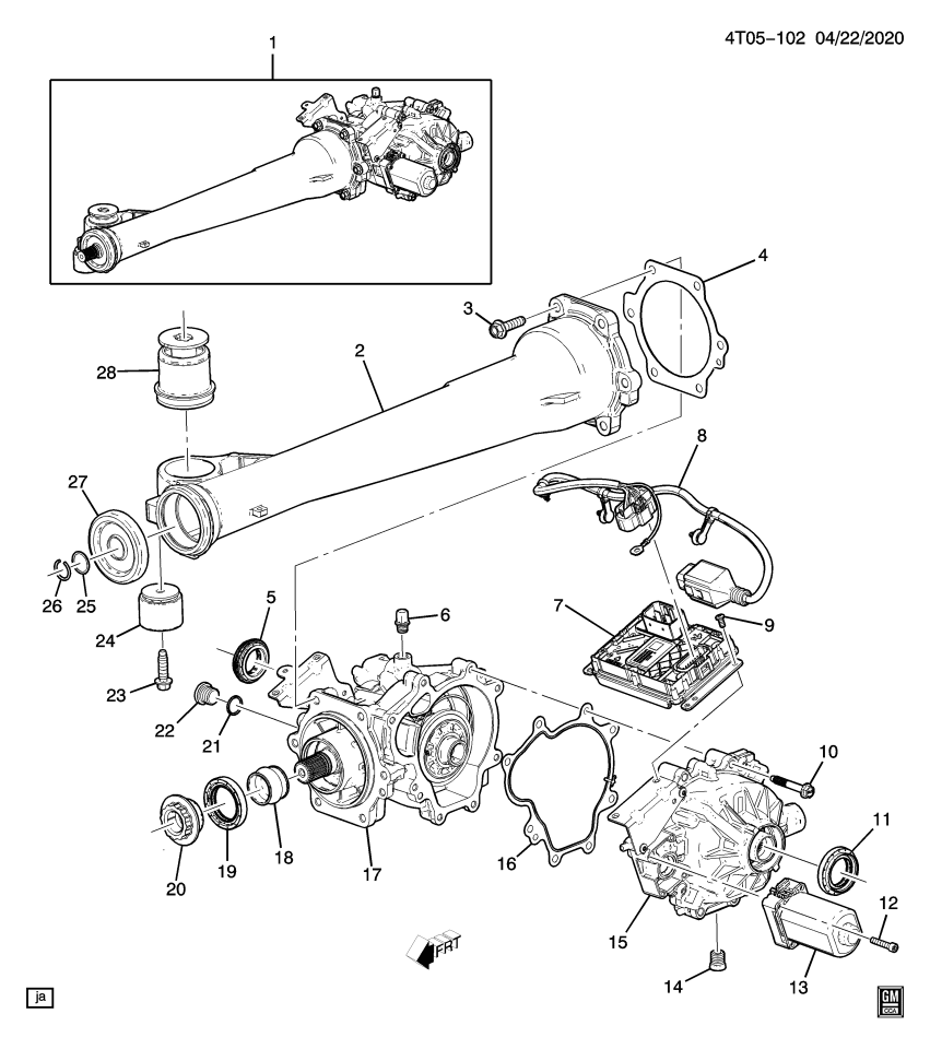GM 42695328 BOLT/SCREW-DIFF
