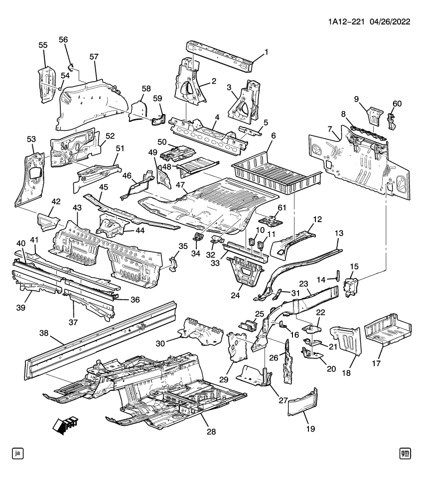 GM 84333797 Bracket Asm-Fuel Pipe