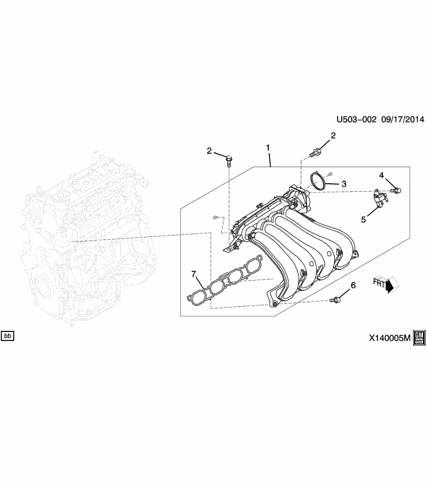 GM 19316220 Bolt, Evap Emission Cnste Purge Solenoid Valve