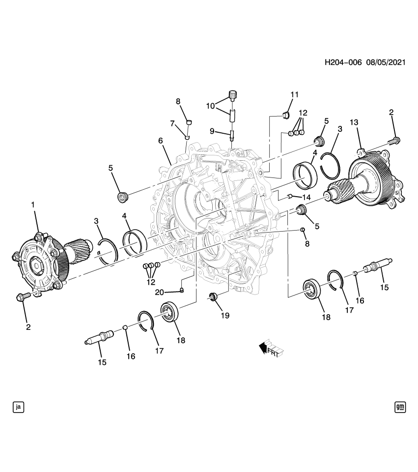 GM 24042571 ORIFICE-LUB FLUID