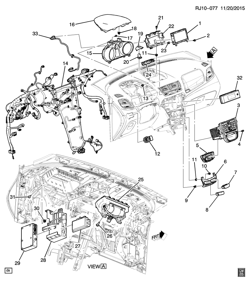 GM 13525288 LAMP ASM-SECURITY IND