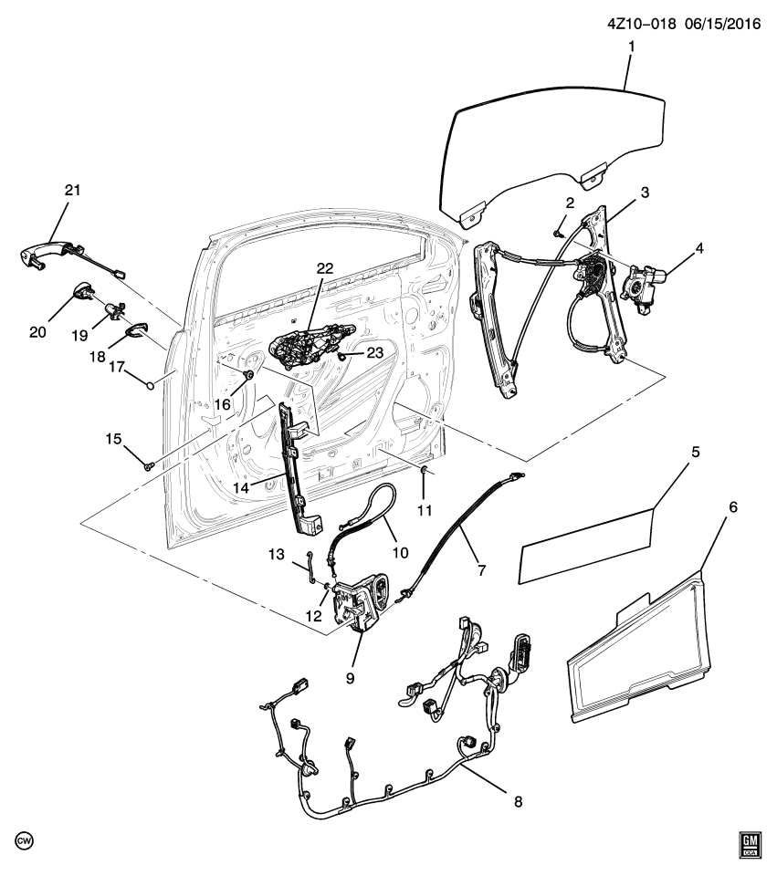 GM 26438642 INSULATOR-FRT S/D FRT