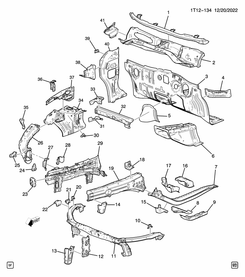 GM 60005360 BRACKET ASM-HOOD HOLD OPEN ROD