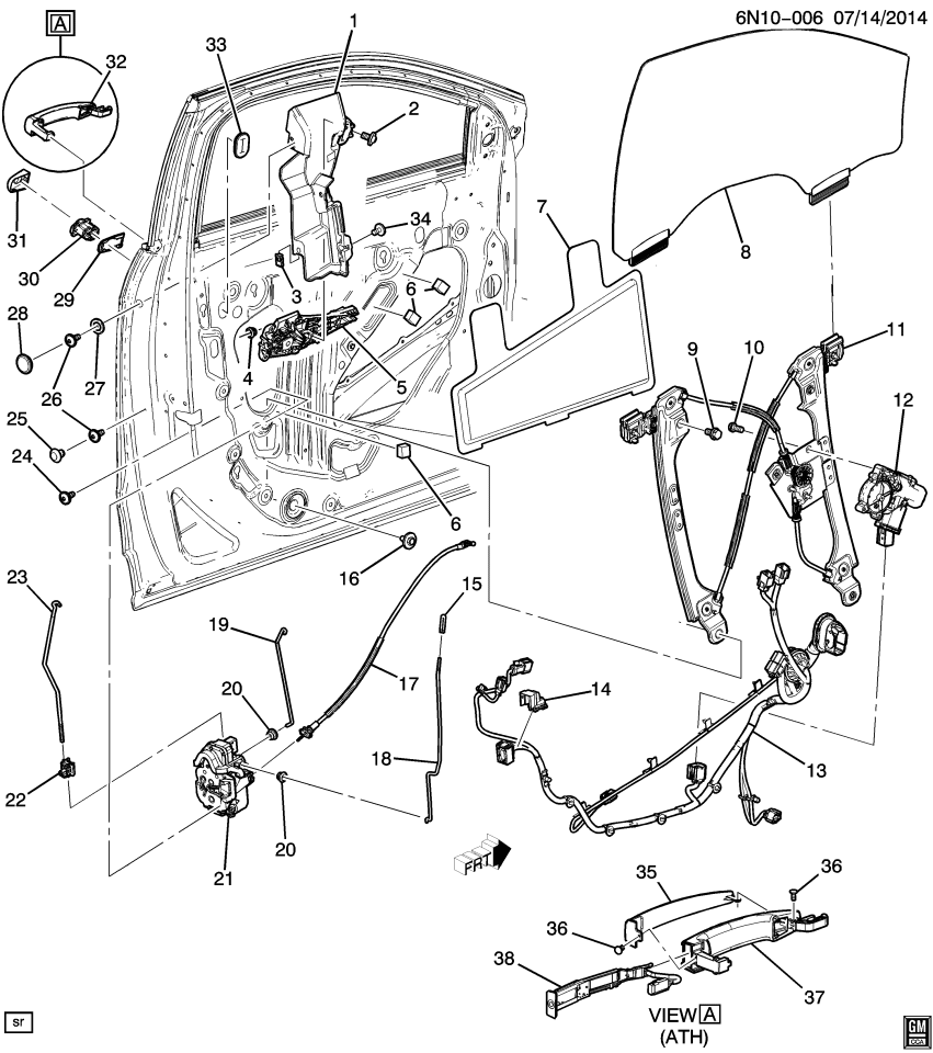 GM 12794039 Cover, Wiring Harness Connect