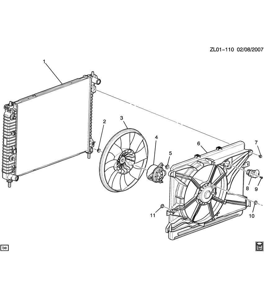 GM 89019140 Resistor Bolt