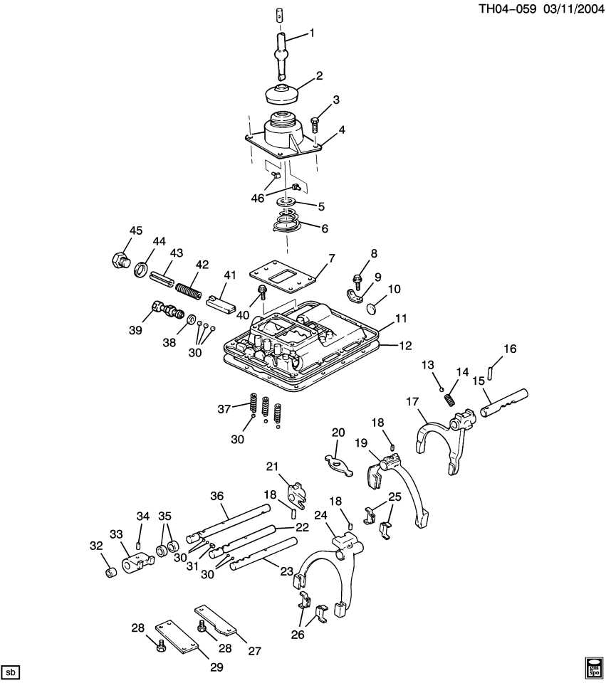 GM 15619131 Plug, Shift Bar Housing Expansion