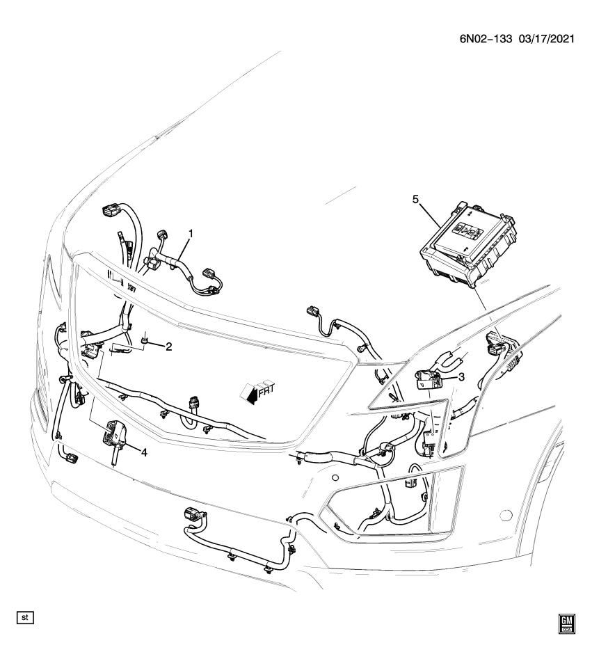 GM 84727379 Harness