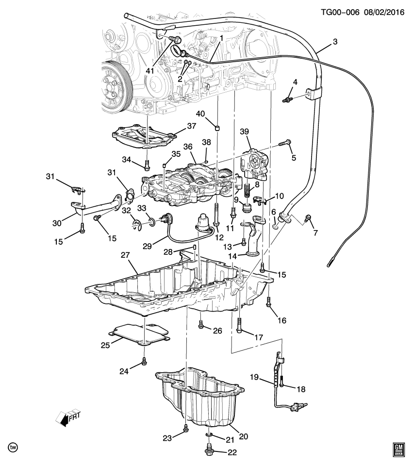 GM 55593547 Plug-Oil Pump Cover Bypass Hole