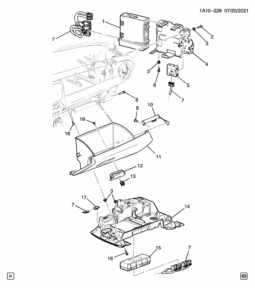 GM 84518385 Control Module