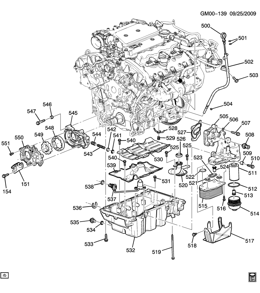 GM 12571135 Oil Pick-Up